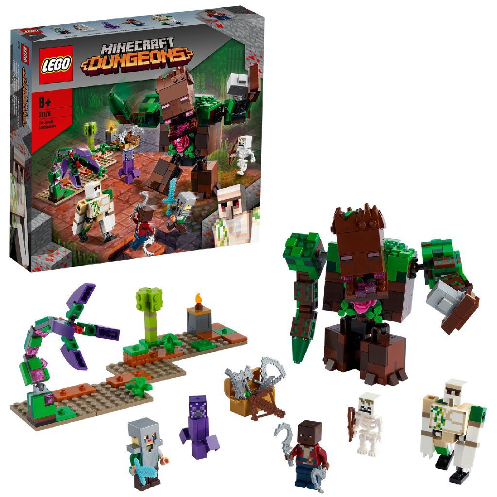 Lego Minecraft 21176 De Junglechaos