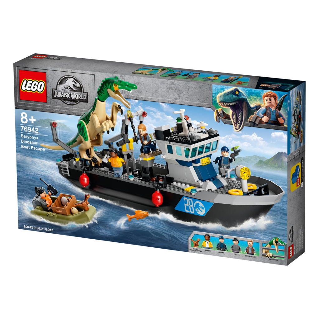 Lego Jurassic World 76942 Bootontsnapping Van Dinosaurus Baryonyx