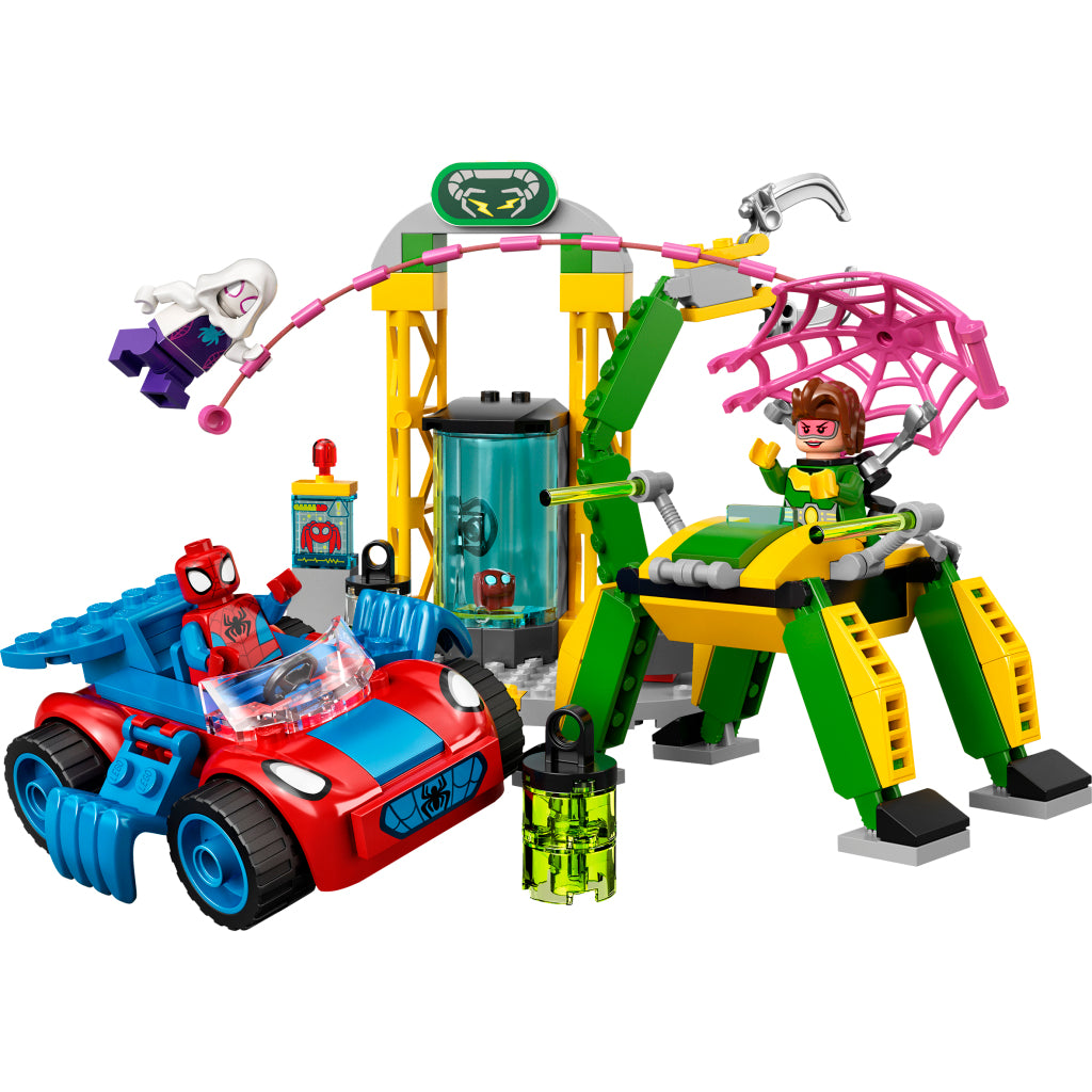 Lego Spidey Amazing Friends 10783 Spiderman At Doc Ocks Lab