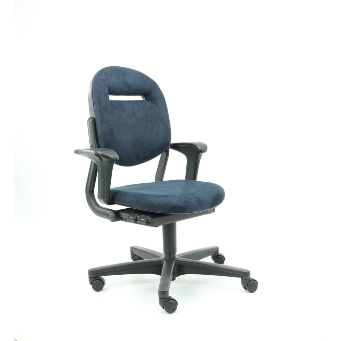 Bureaustoel Refurbished Blauw Ergonomisch Ahrend 220