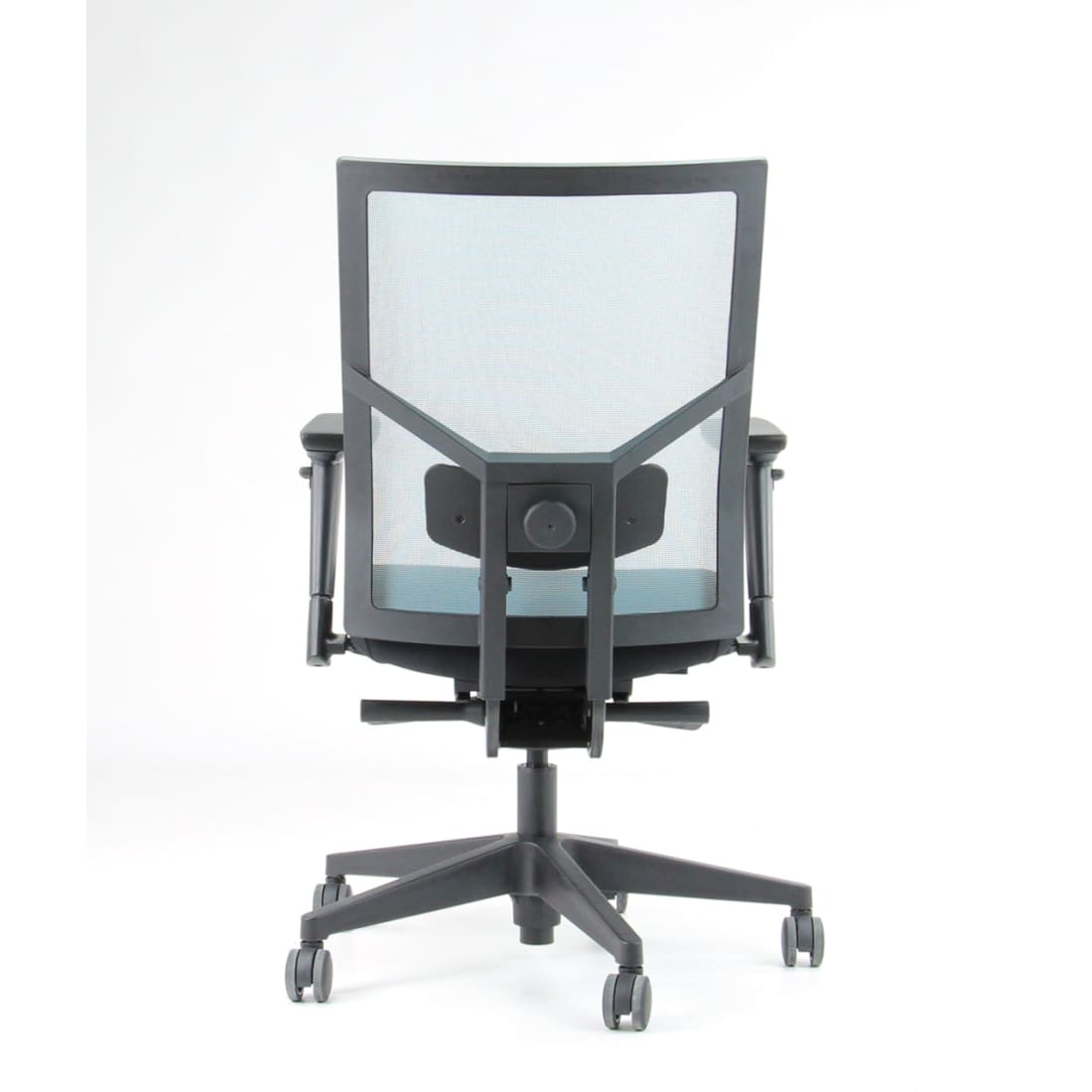 Refurbished Bureaustoel Ergonomisch Design Zuidas Mesh Blauw (N)En 1335