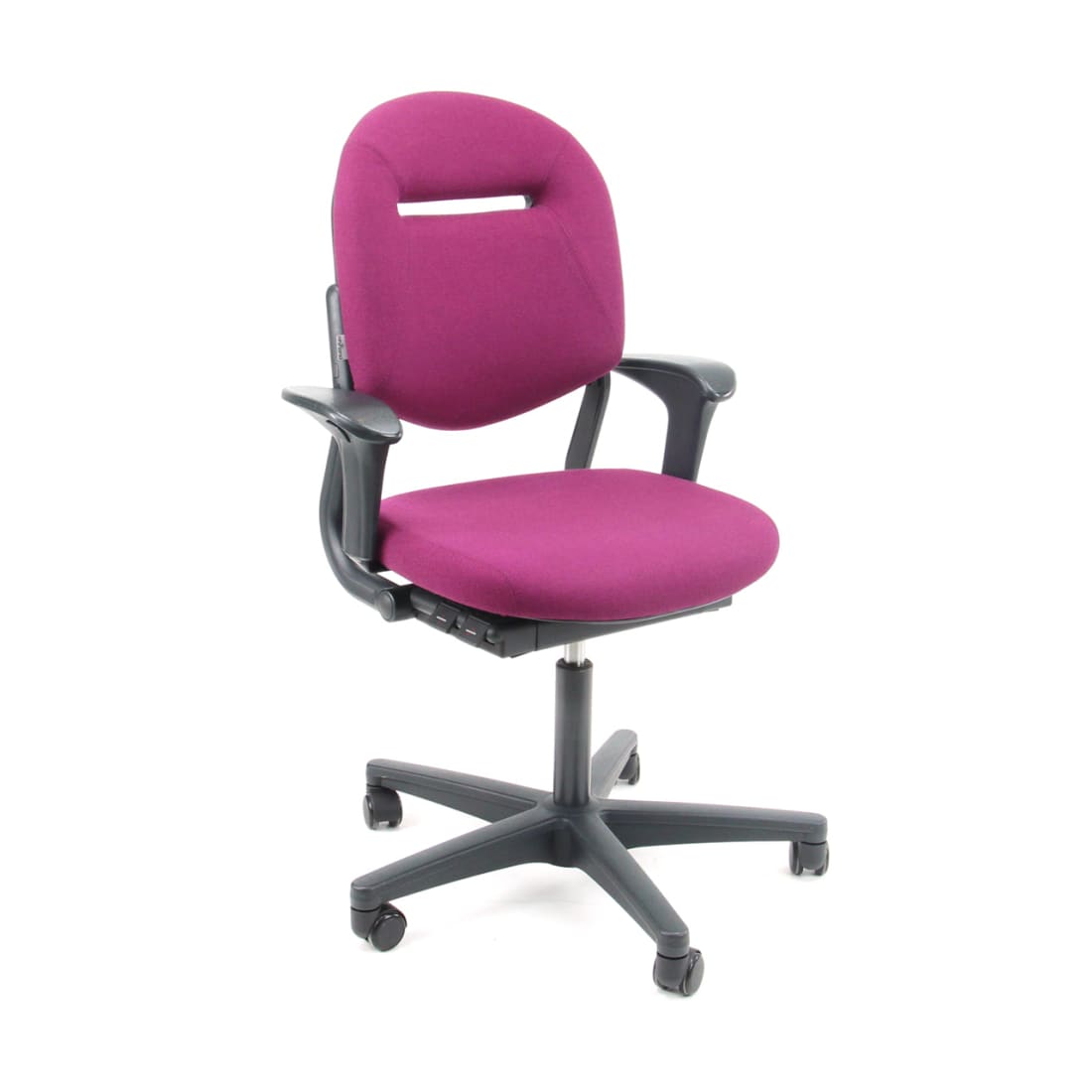 Bureaustoel Refurbished Paars Ergonomisch Ahrend 220