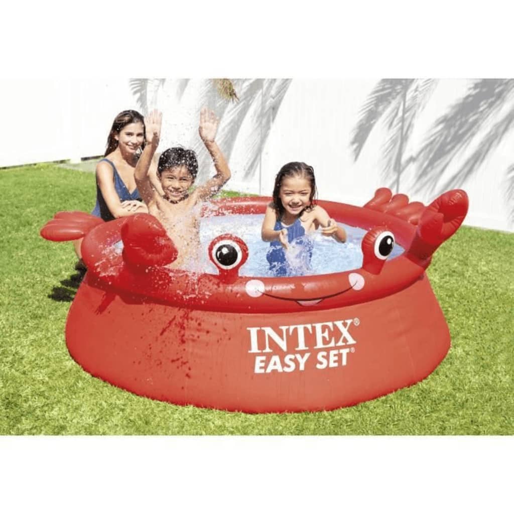 Intex Zwembad Easy Set Happy Crab Opblaasbaar 183X51 Cm