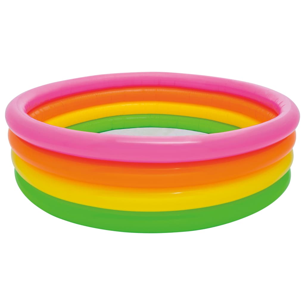 Intex Zwembad Sunset Opblaasbaar 4 Ringen 168X46 Cm