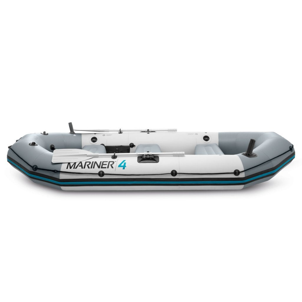 Intex 68376Np Mariner 4 4-Persoons Opblaasboot Set