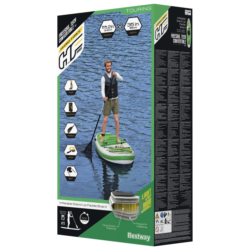 Bestway Sup Hydro-Force Freesoul Tech Convertible Set 340X89X15 Cm