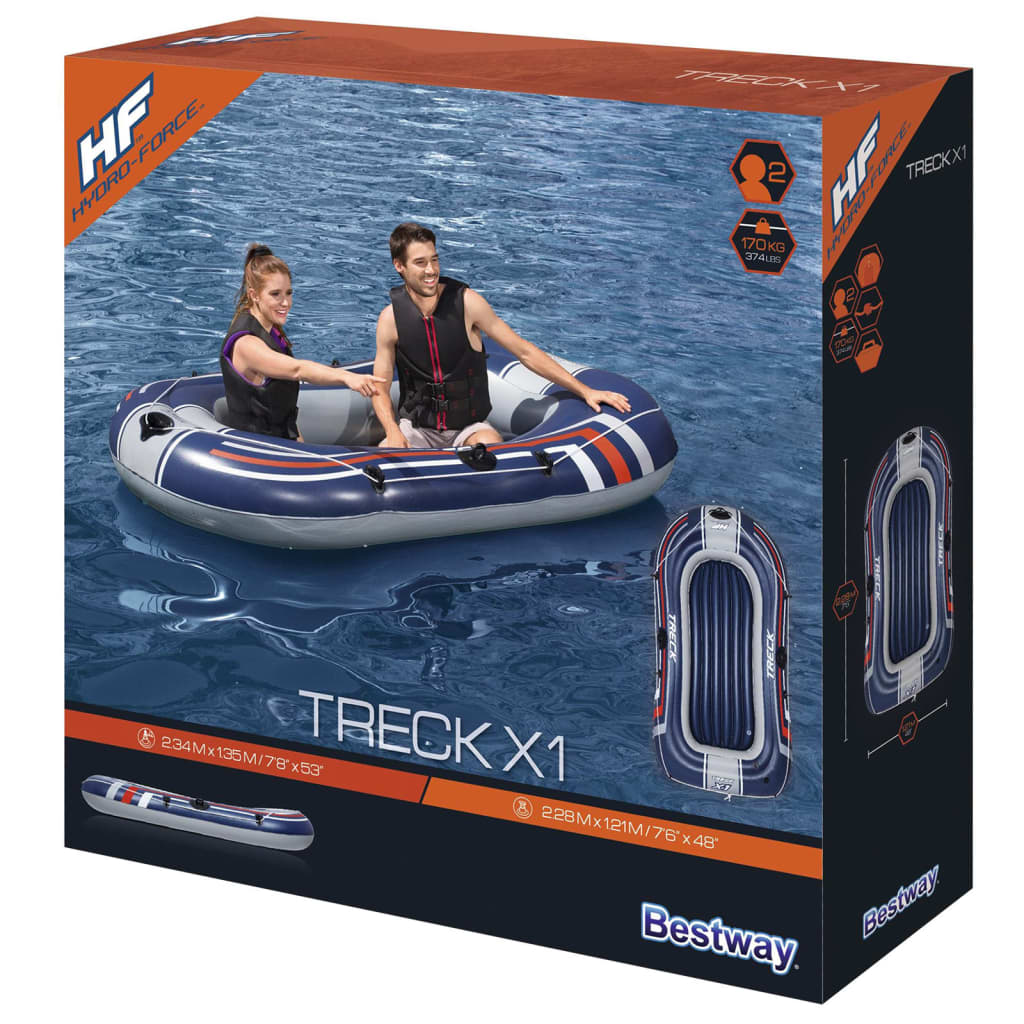 Bestway Hydro-Force Opblaasboot Treck X1 228X121 Cm 61064