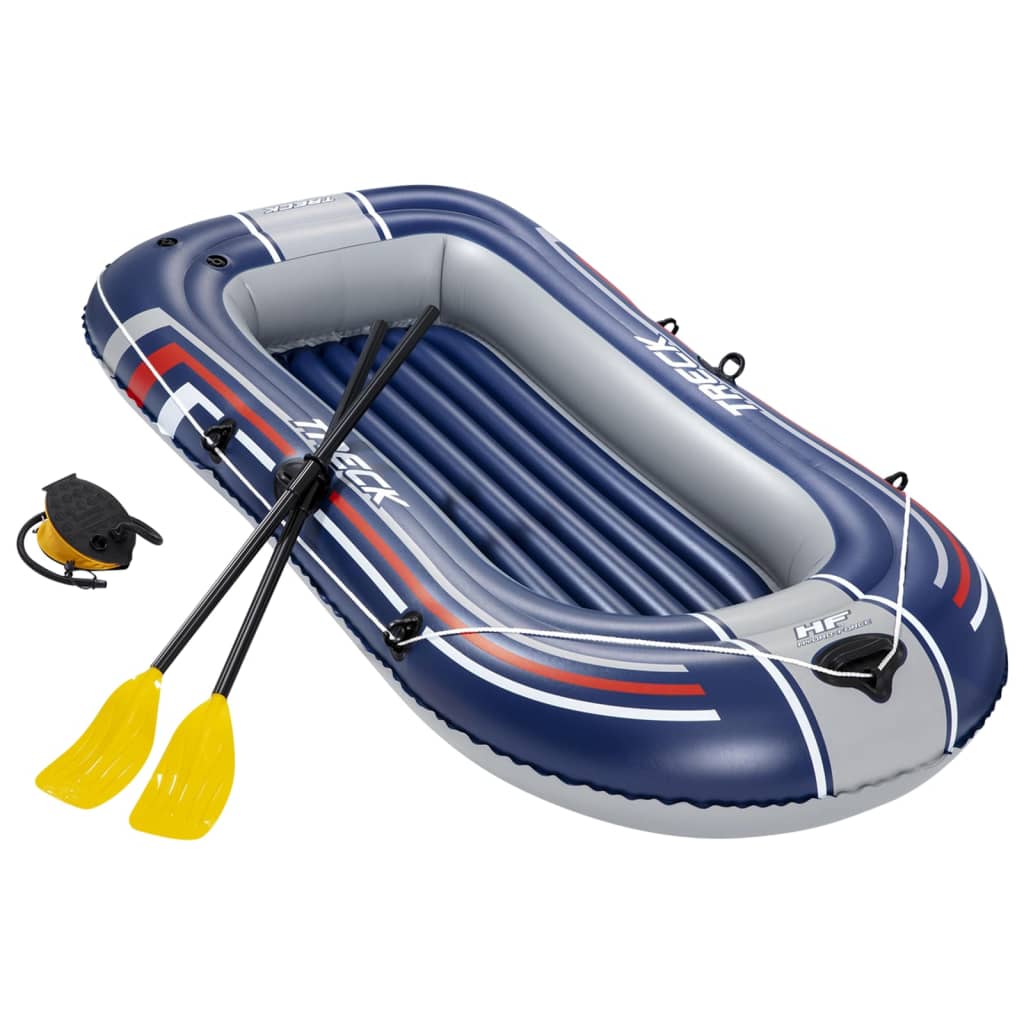 Bestway Opblaasboot Hydro-Force Met Pomp En Roeispanen Blauw