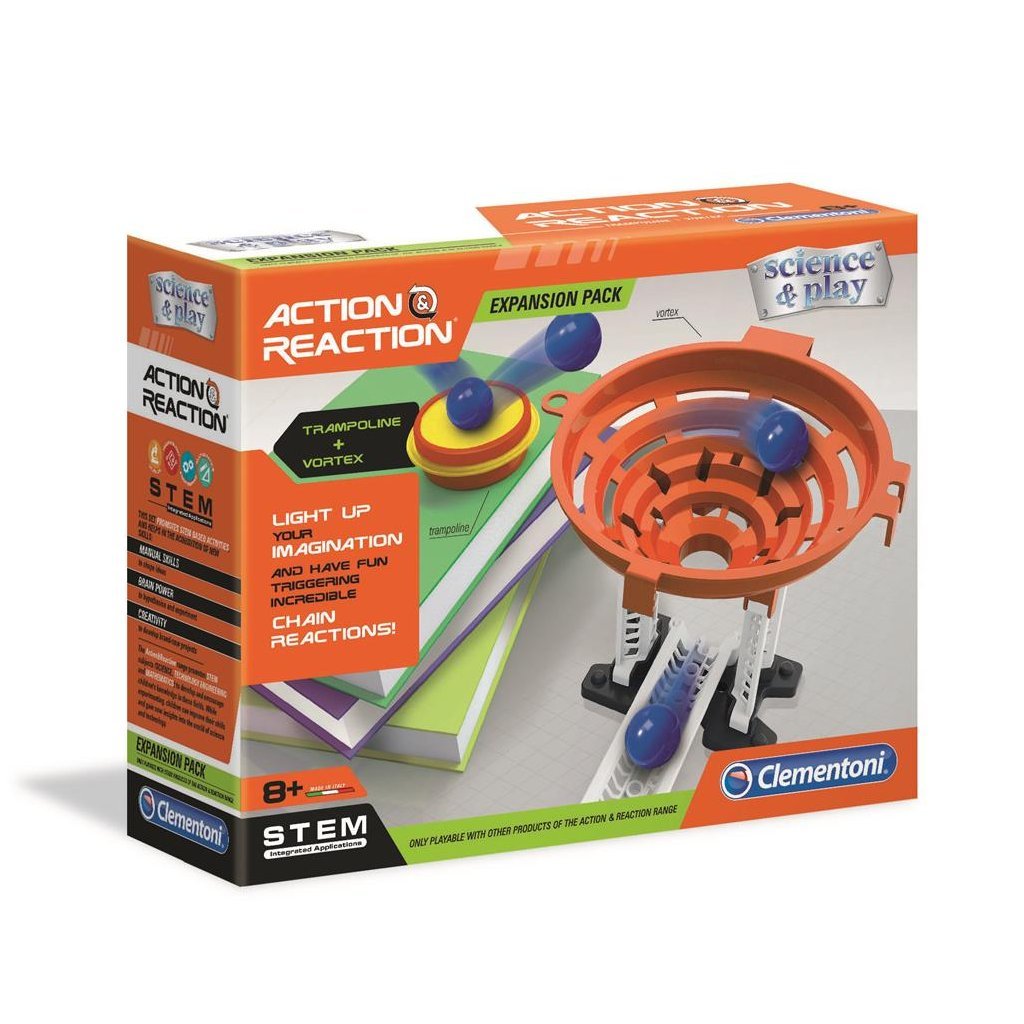 Clementoni Science And Play Action And Reaction Trampoline