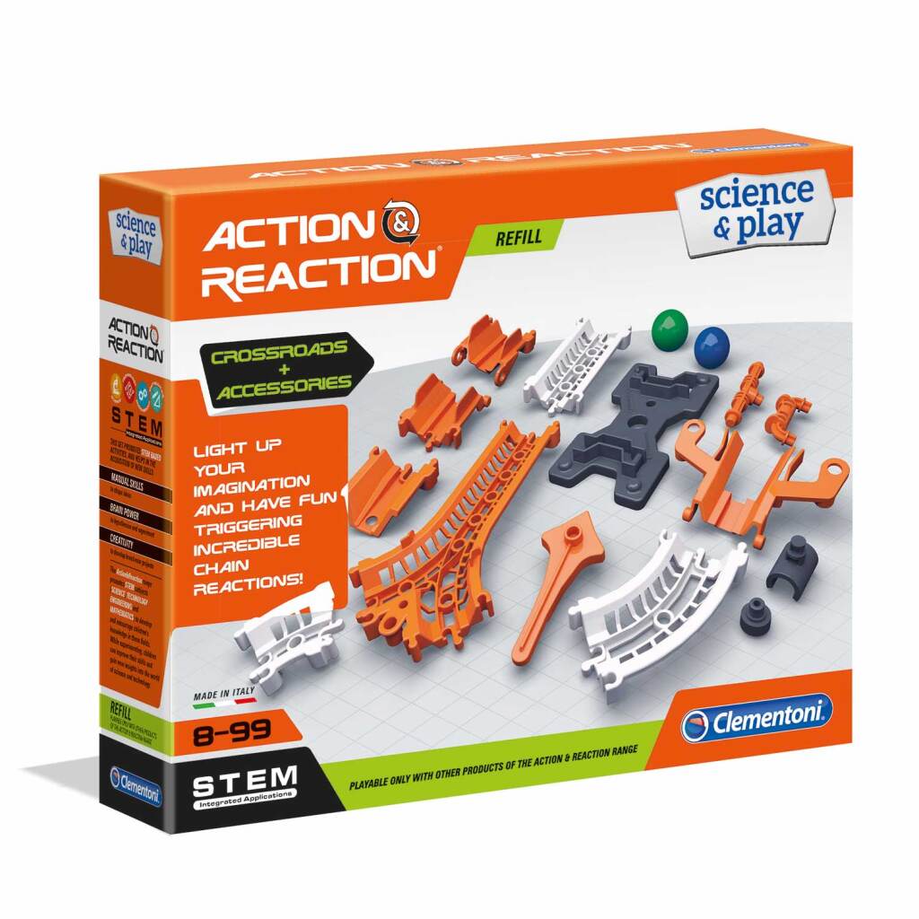 Clementoni Action And Reaction Track + Platform En Junctions
