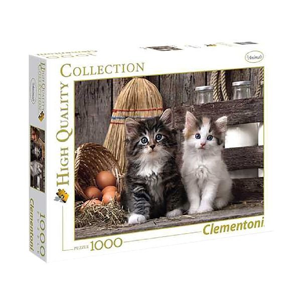 Clementoni Puzzel Lovely Kittens 1000 Stukjes