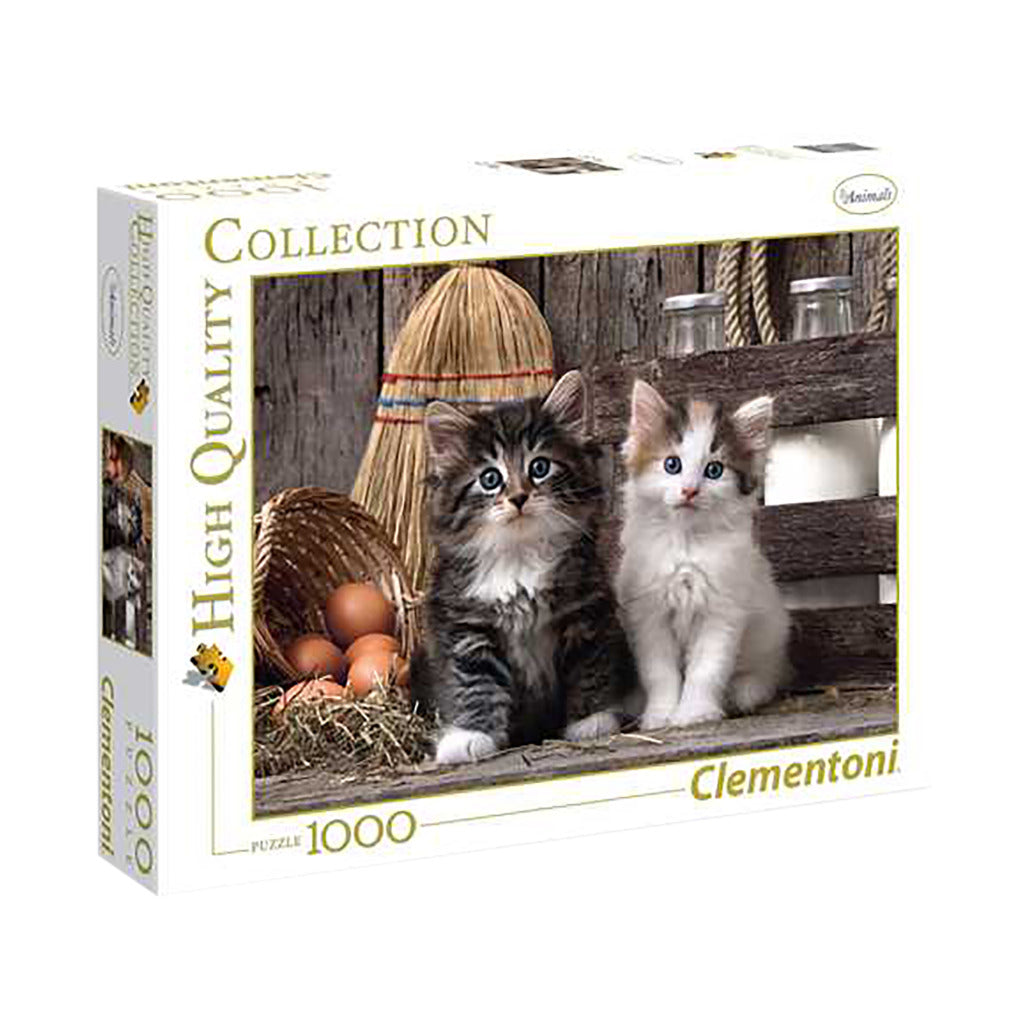 Clementoni Puzzel Lovely Kittens 1000 Stukjes