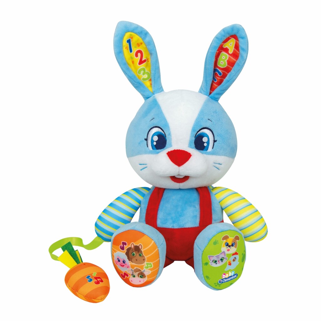 Clementoni Baby Lilo Knuffel Konijn Met Geluid