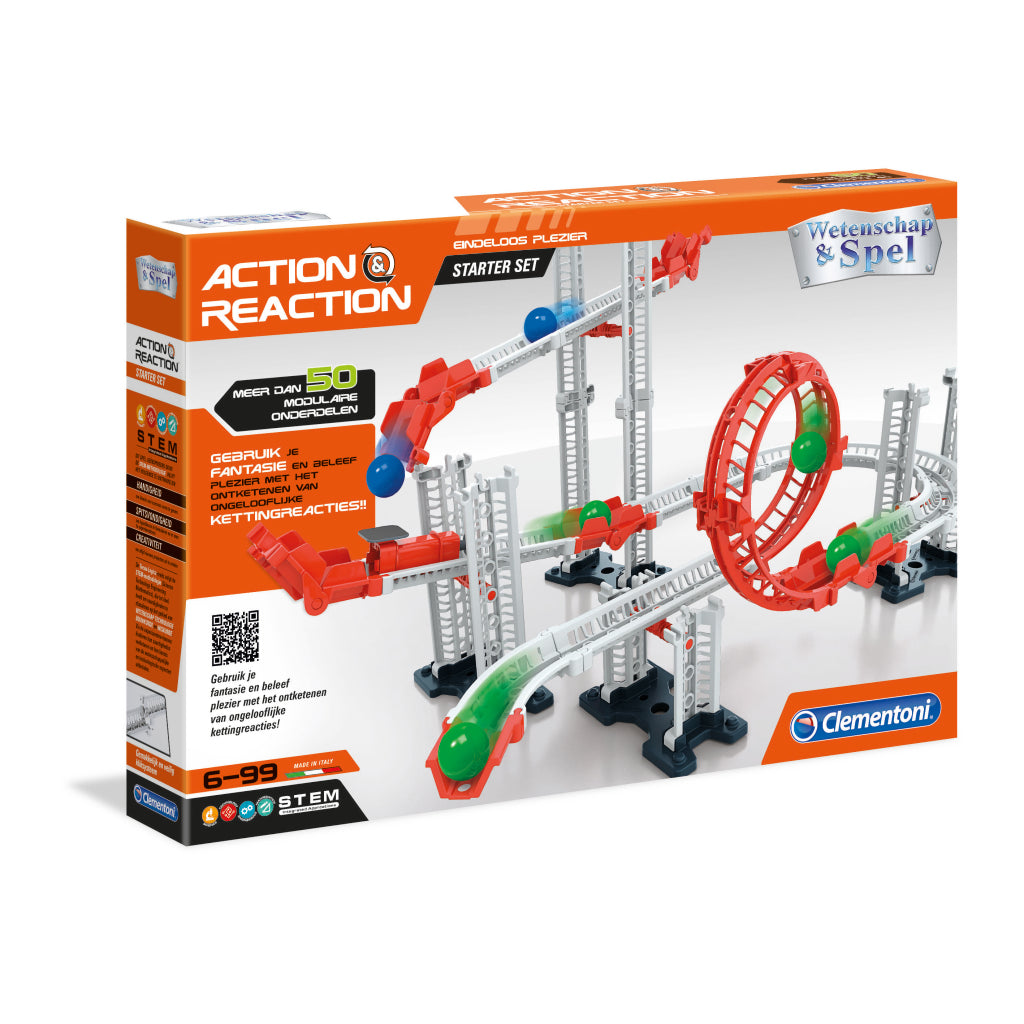 Clementoni Wetenschap En Spel Action And Reaction Kogelbaan Starter Set