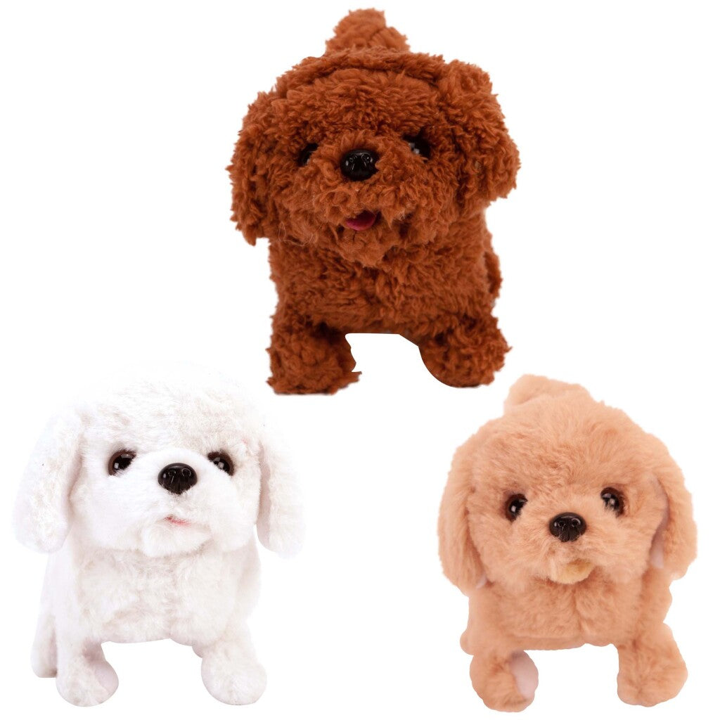 Basic Loop En Blaf Pluche Hondje Assorti