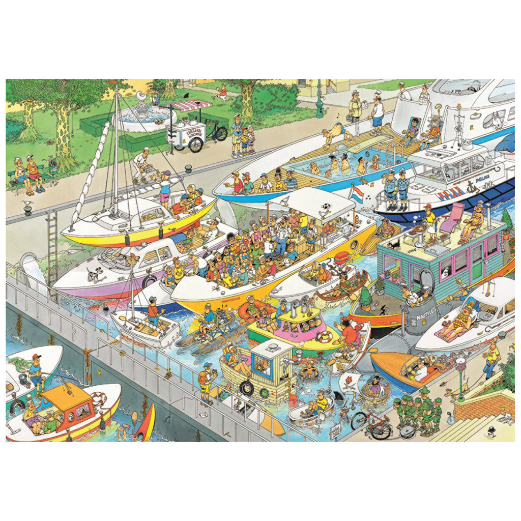 Jumbo Puzzel Jan Van Haasteren De Sluizen 1000 Stukjes