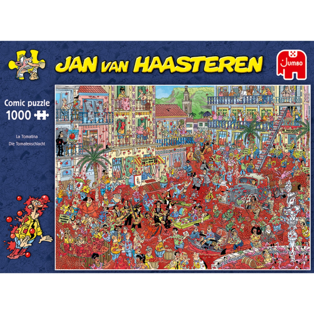 Jumbo Puzzel Jan Van Haasteren La Tomatina 1000 Stukjes