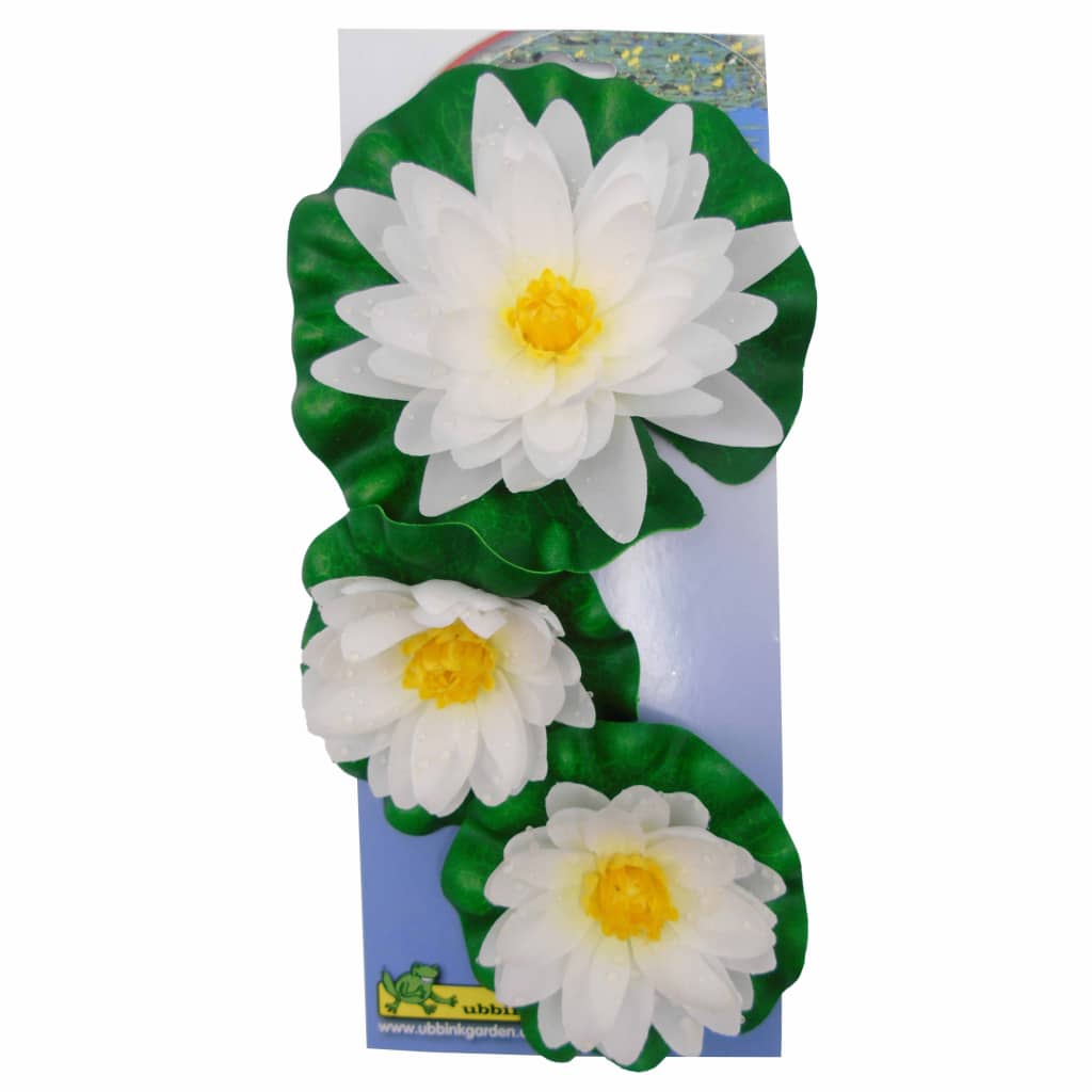 Ubbink 3-Delige Waterlelieset Decoratief Wit