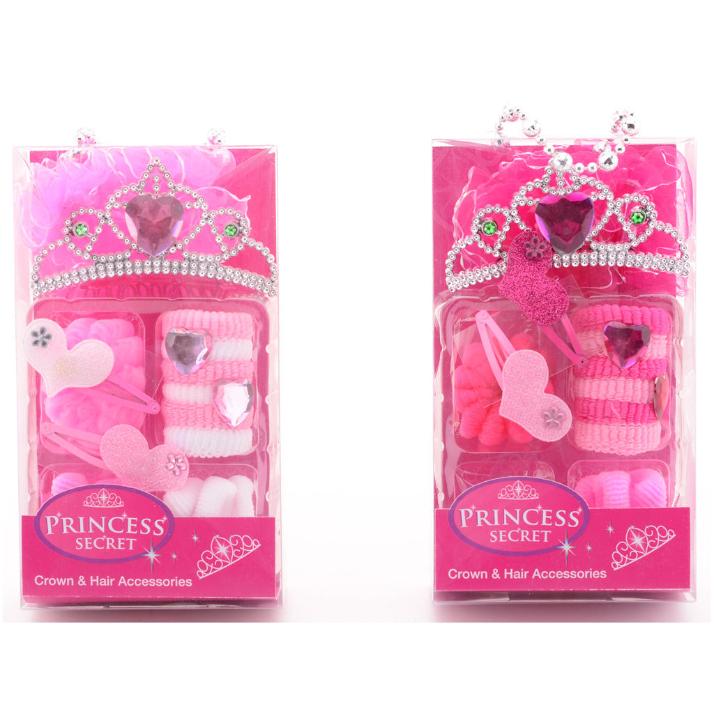 Basic Princess Secret Kroontje Met Haar-Accessoires Assorti