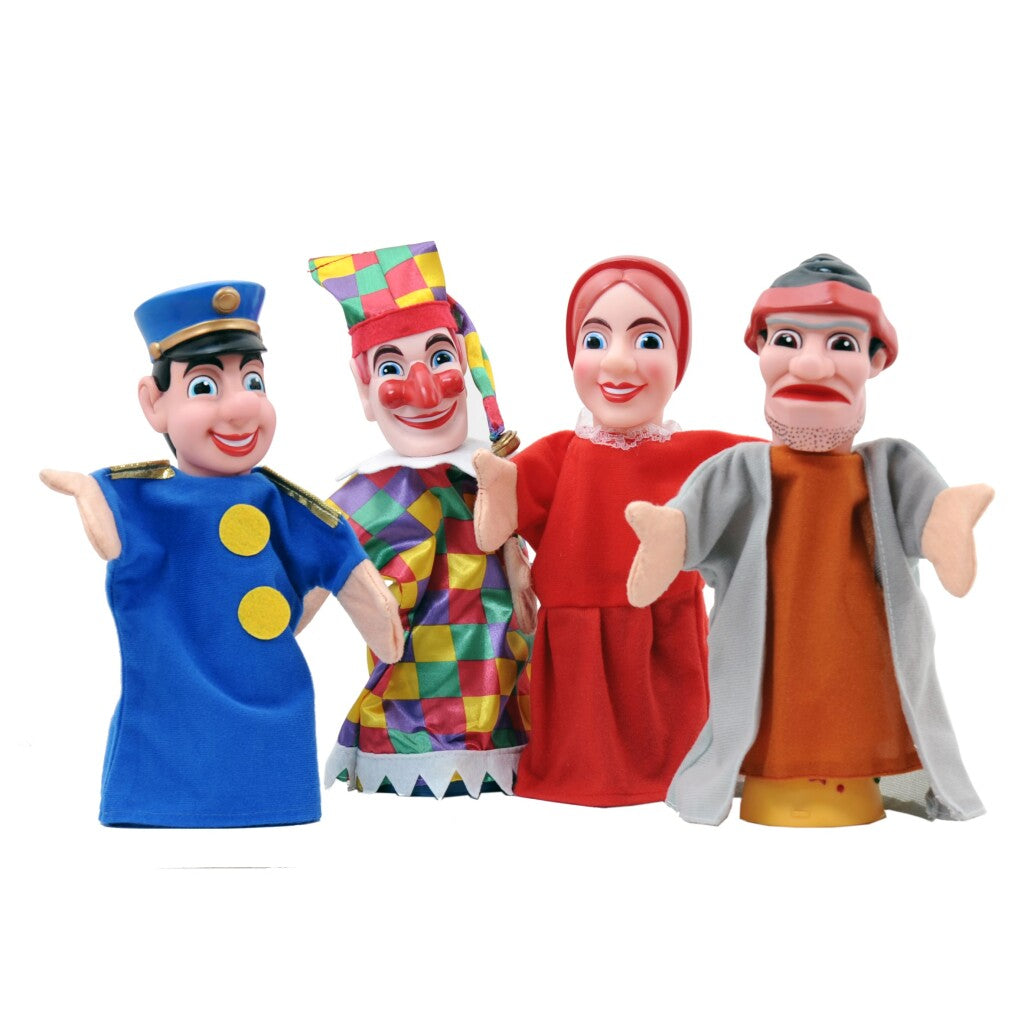 Basic Poppenkastpoppen 4 Stuks