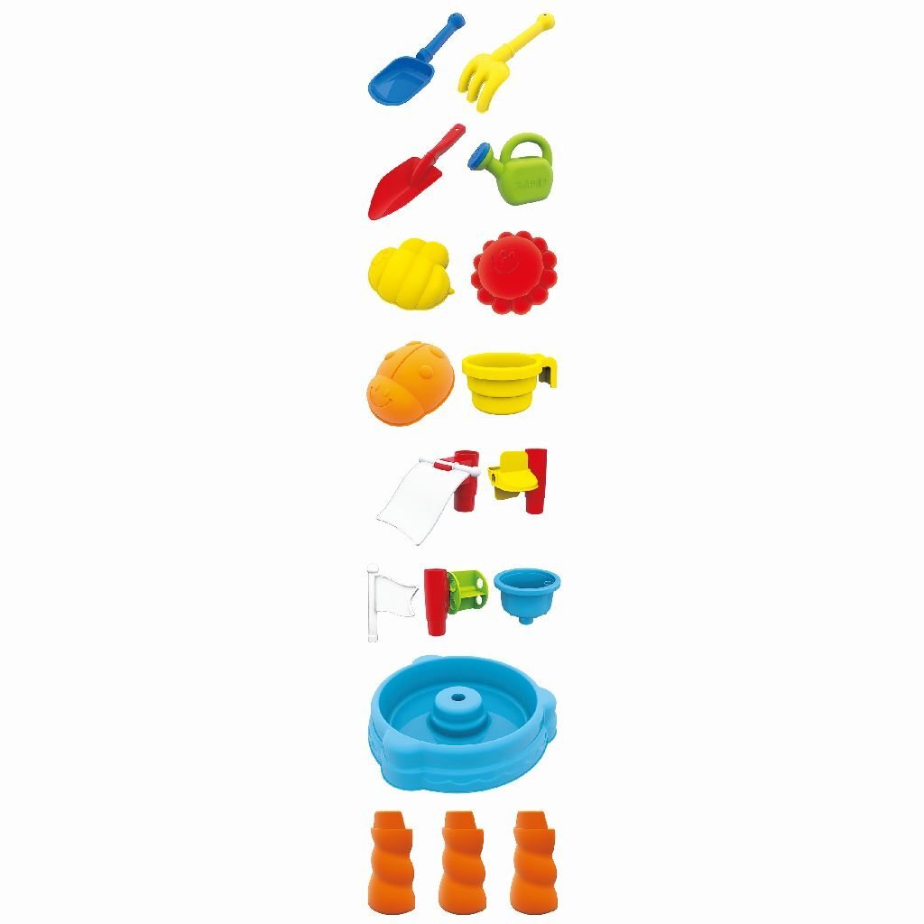 Summertime Zand-Watertafel 17-Delig 38.5X38.5X58.5 Cm