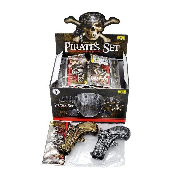Basic Piraten Pistool Klein 2 Stuks
