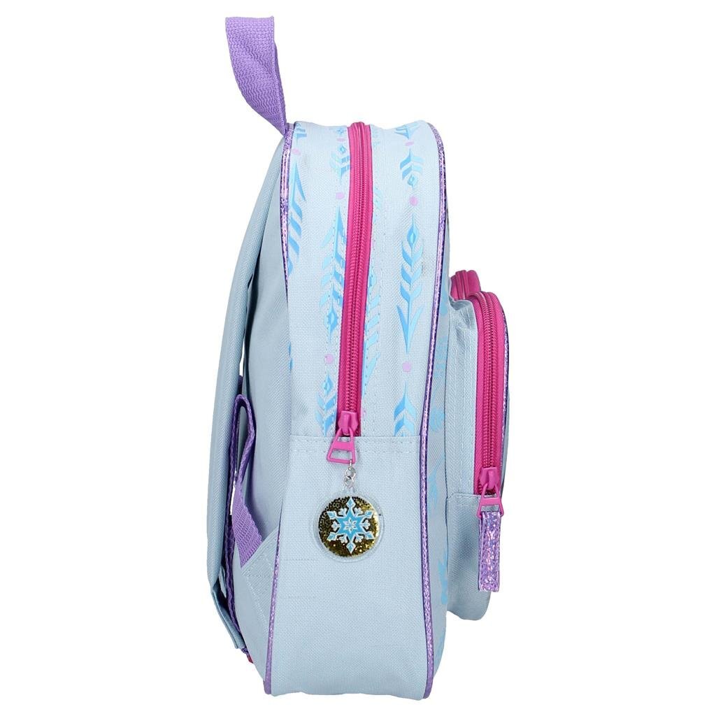 Disney Frozen 2 Rugzak Met Voorvak Blauw/Roze/Paars