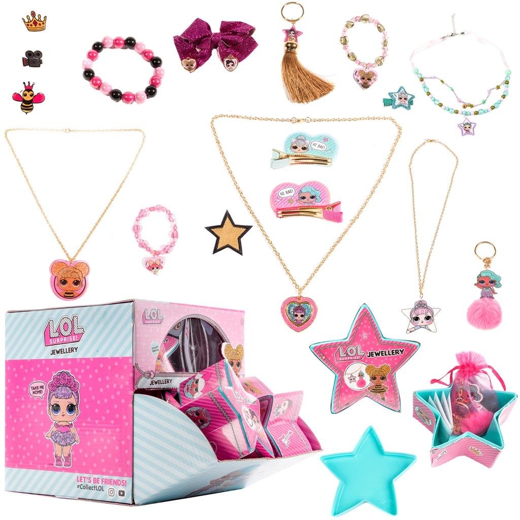 L.o.l. Surprise Verrassing Ster Met Bijoux Accessoires 10X10X6 Cm Assorti