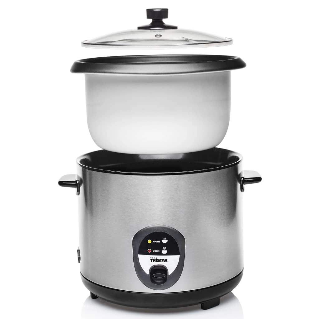 Tristar Rijstkoker Rk-6129 900 W 2,2 L Zilverkleurig