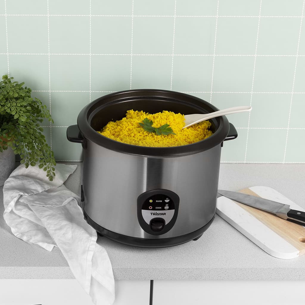 Tristar Rijstkoker Rk-6129 900 W 2,2 L Zilverkleurig