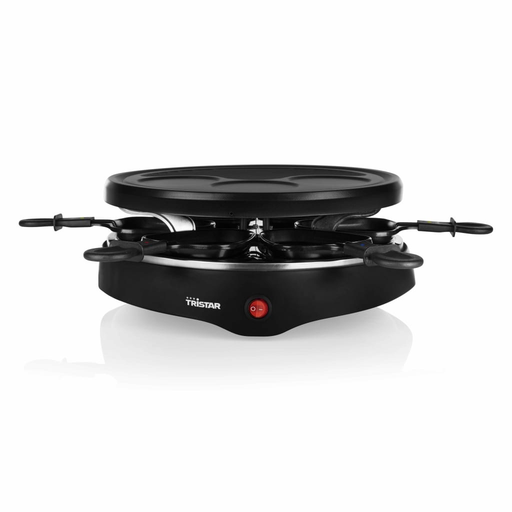 Tristar Gourmetstel 6-Persoons 800 W 29 Cm Zwart