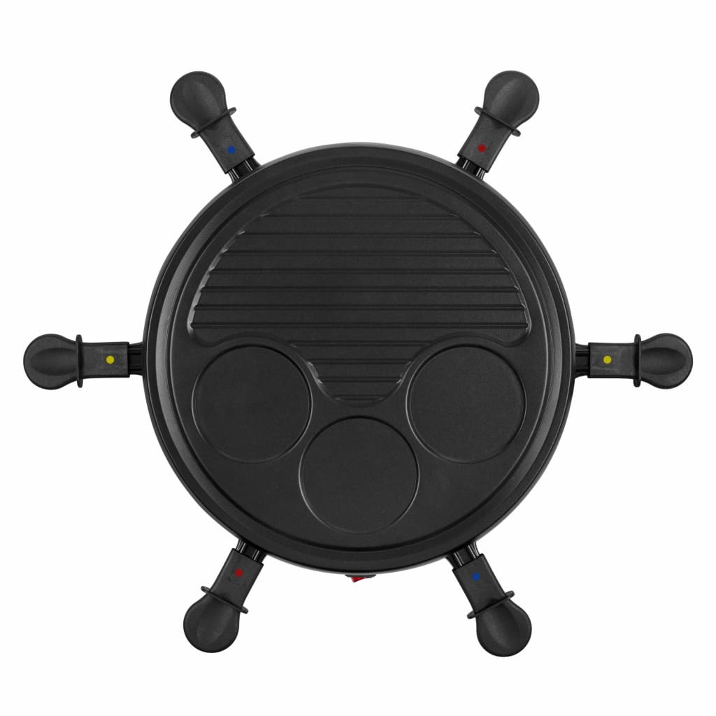 Tristar Gourmetstel 6-Persoons 800 W 29 Cm Zwart
