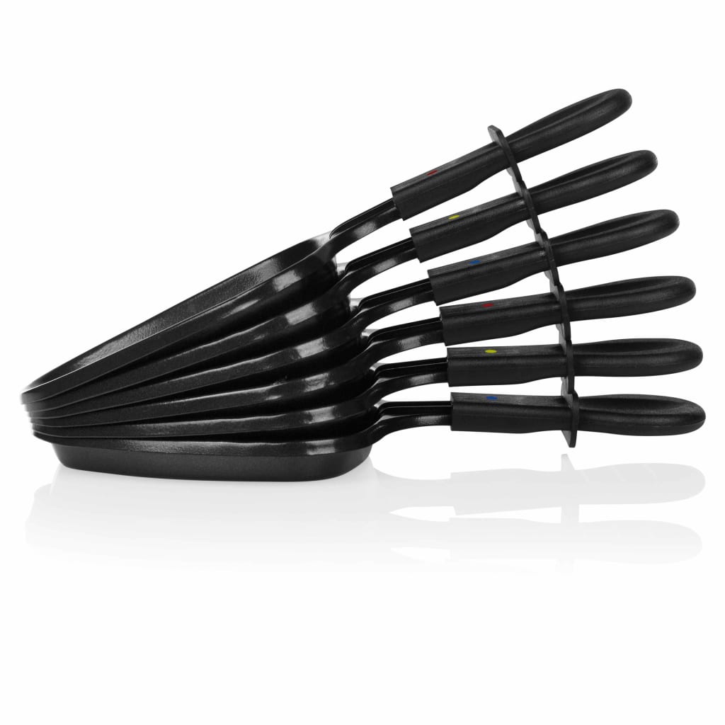 Tristar Gourmetstel 6-Persoons 800 W 29 Cm Zwart