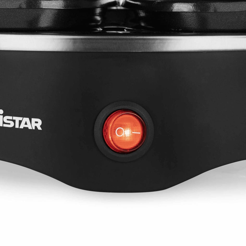 Tristar Gourmetstel 6-Persoons 800 W 29 Cm Zwart