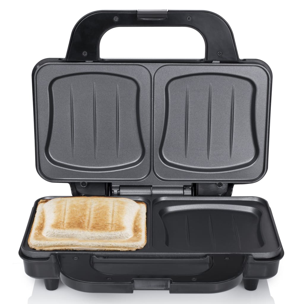 Tristar Tosti-Ijzer Sa-3060 900 W Zwart En Zilverkleurig