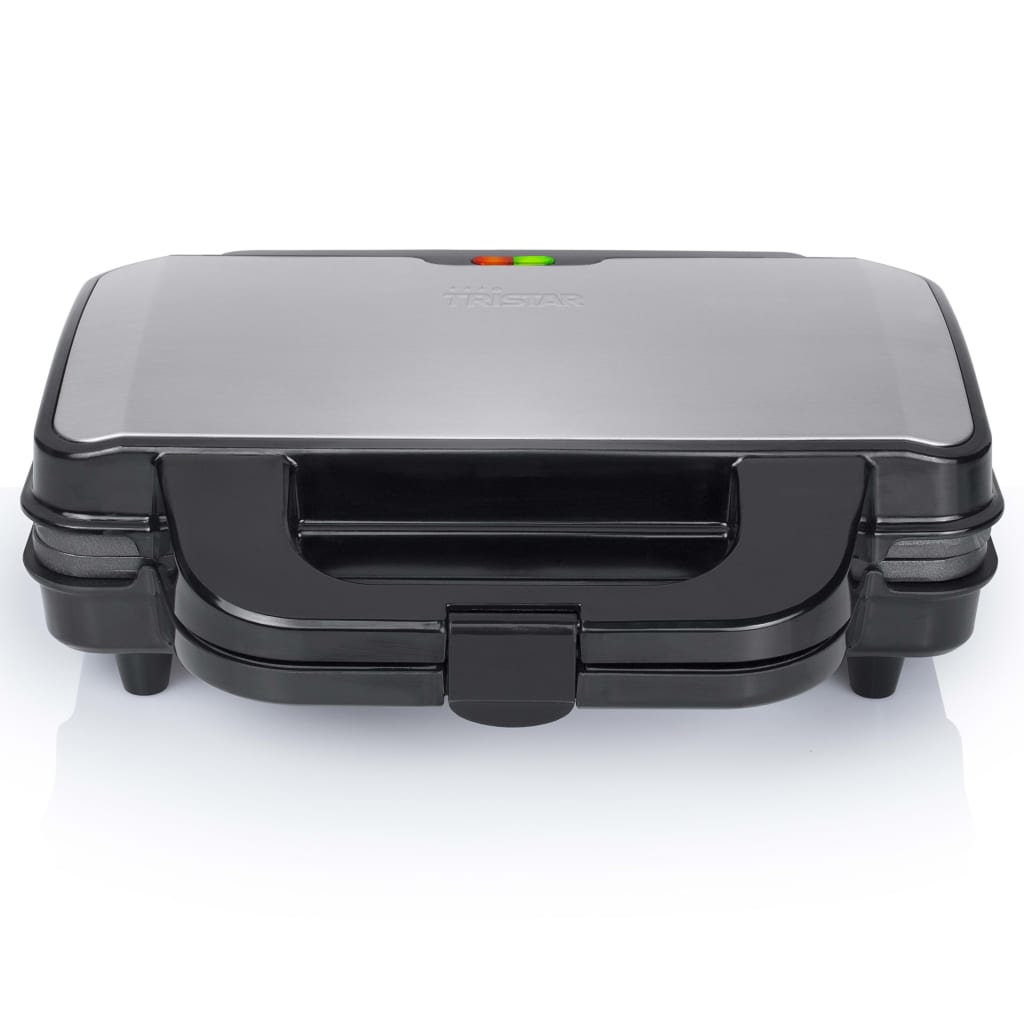 Tristar Tosti-Ijzer Sa-3060 900 W Zwart En Zilverkleurig