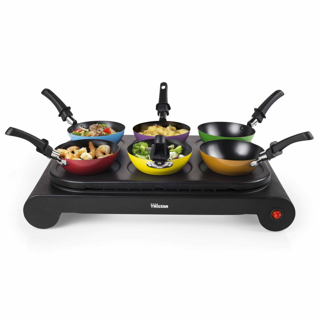 Tristar Wokset 1000 W Zwart
