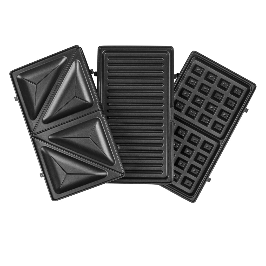 Tristar Sa-3070 Tosti-Ijzer Zwart/Rvs