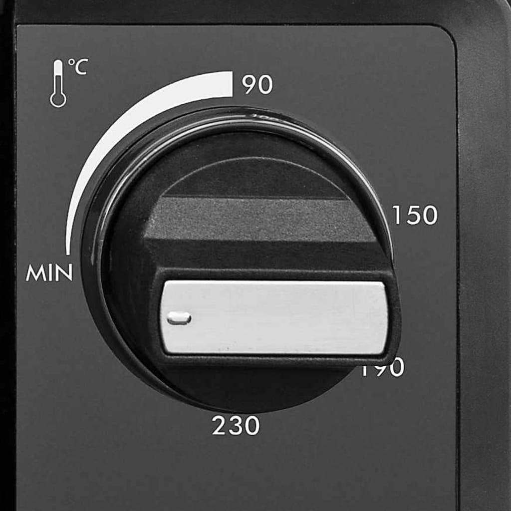 Tristar Heteluchtoven 2000 W 38 L Zwart