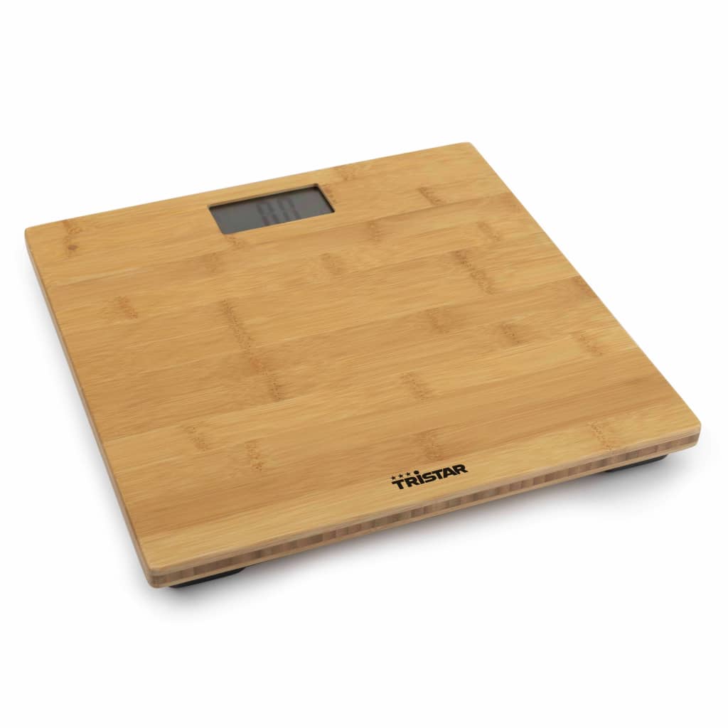Tristar Personenweegschaal 180 Kg Bamboe