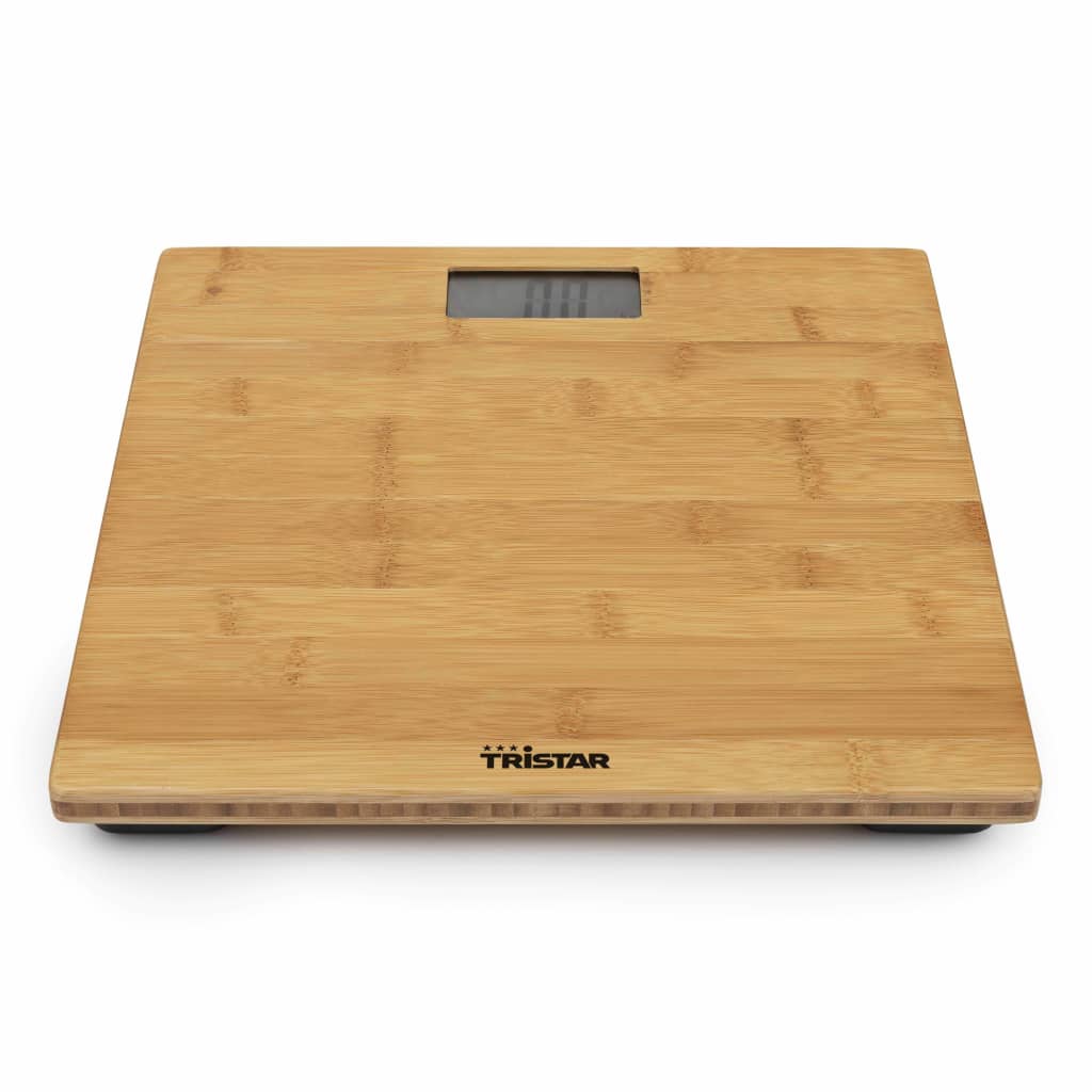 Tristar Personenweegschaal 180 Kg Bamboe
