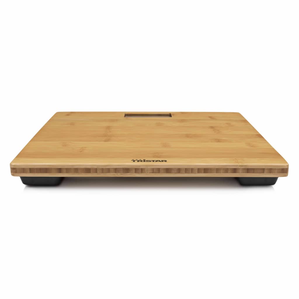 Tristar Personenweegschaal 180 Kg Bamboe