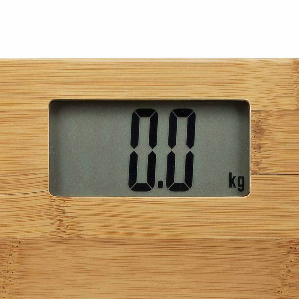 Tristar Personenweegschaal 180 Kg Bamboe