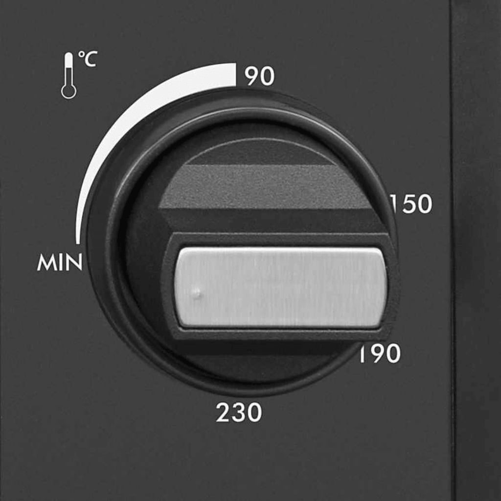 Tristar Heteluchtoven 1500 W 28 L Zwart
