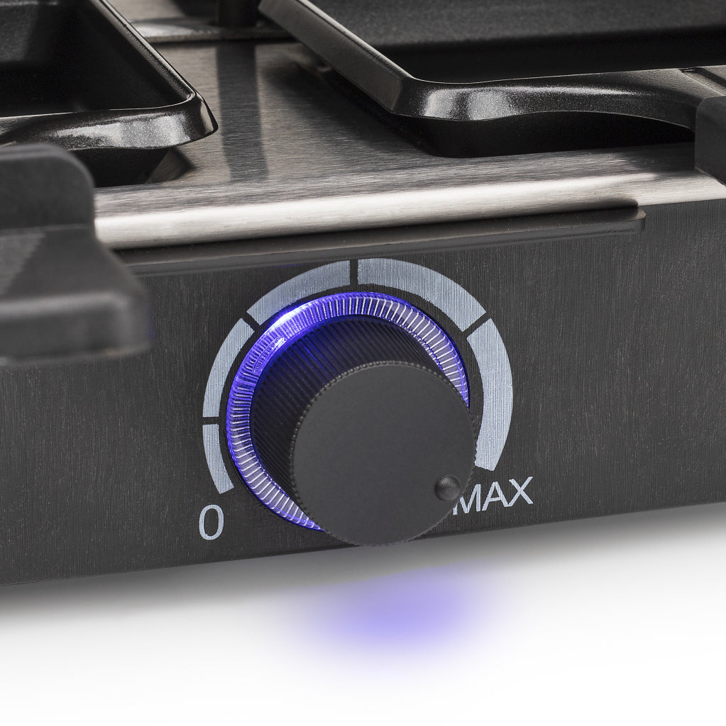 Tristar Ra-2723 Raclette-Steengrill Zwart/Grijs