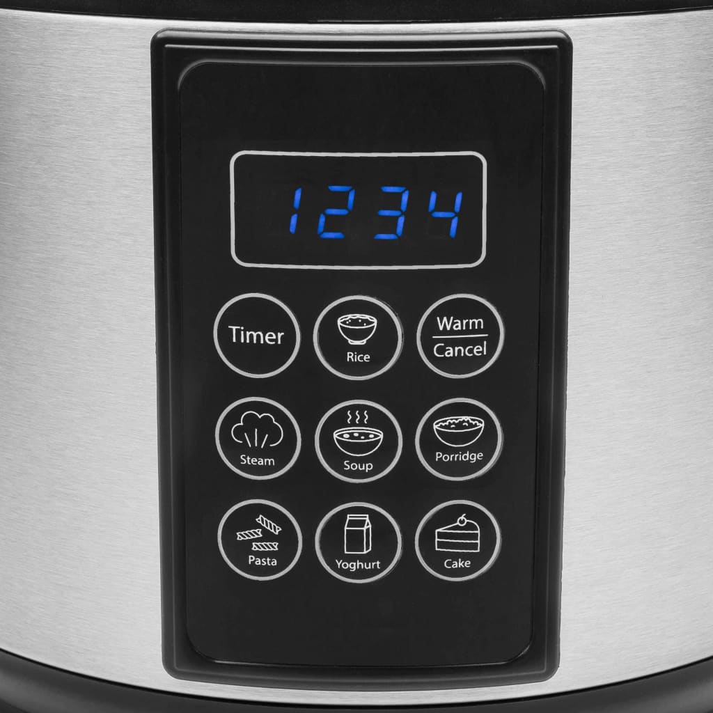 Tristar Rijst- En Multikoker Digitaal 500 W 1,5 L Roestvrij Staal