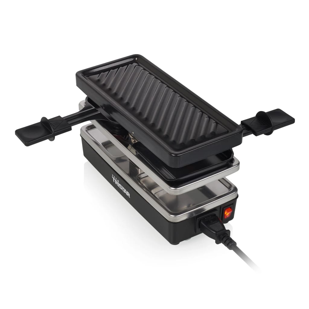 Tristar Gourmetstel Ra-2741 2-Persoons 400 W 23,8X10,4 Cm Zwart