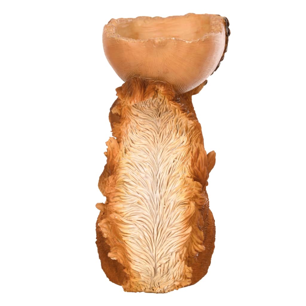 Esschert Design Voederschaal Eikelvormig Met Eekhoorn 18,5X10X20,5 Cm