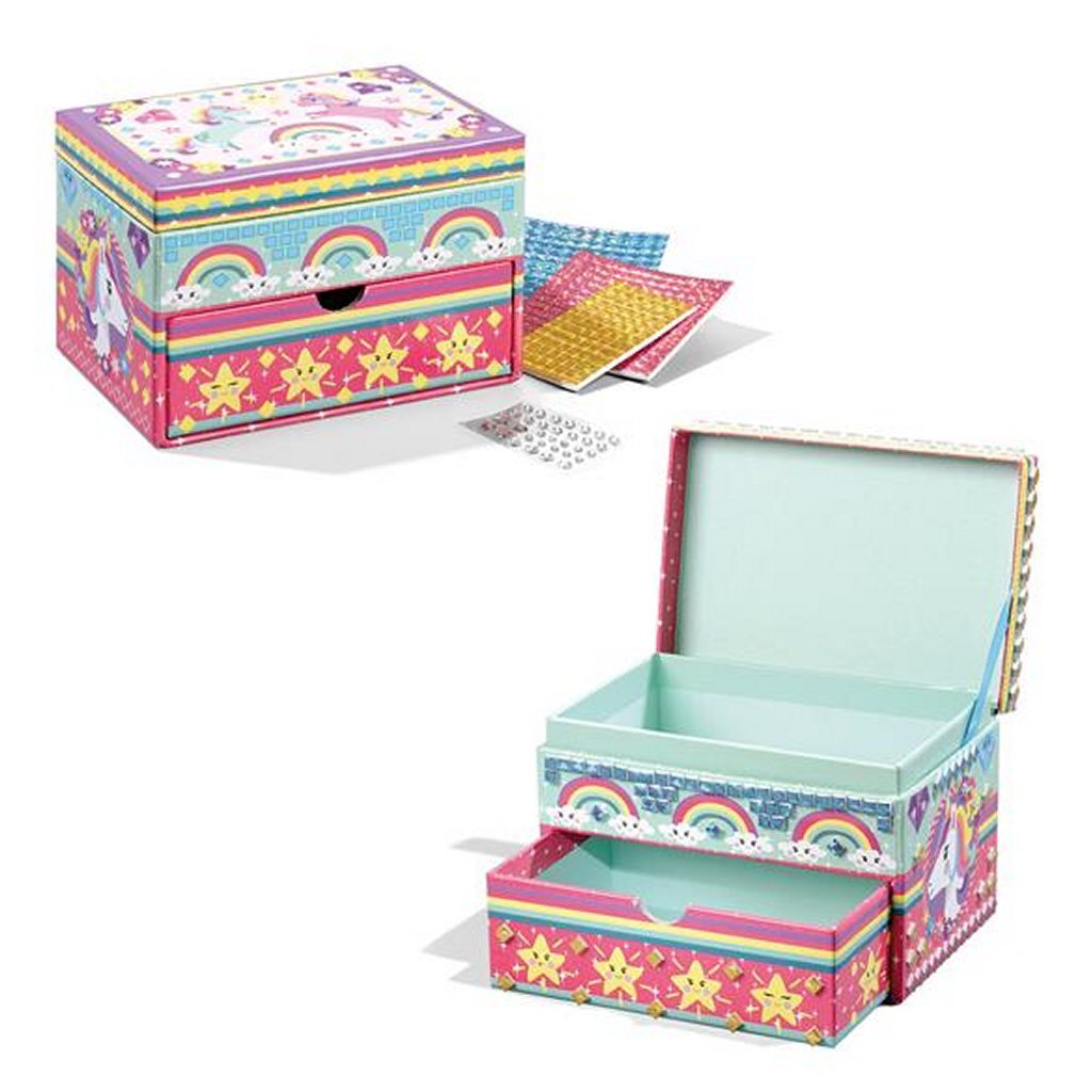 Totum Eenhoorn Glitter MozaÏEk Box