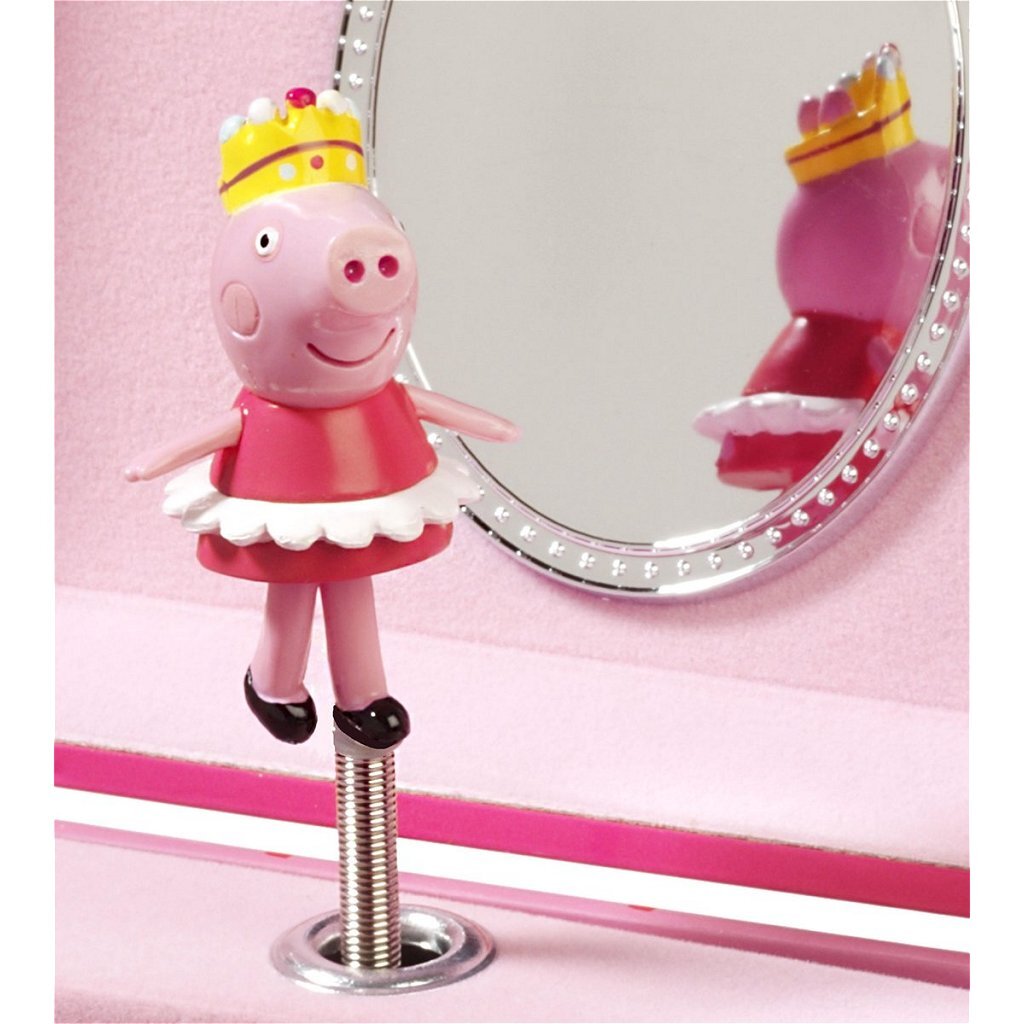 Peppa Pig Houten Juwelendoosje Met Muziek